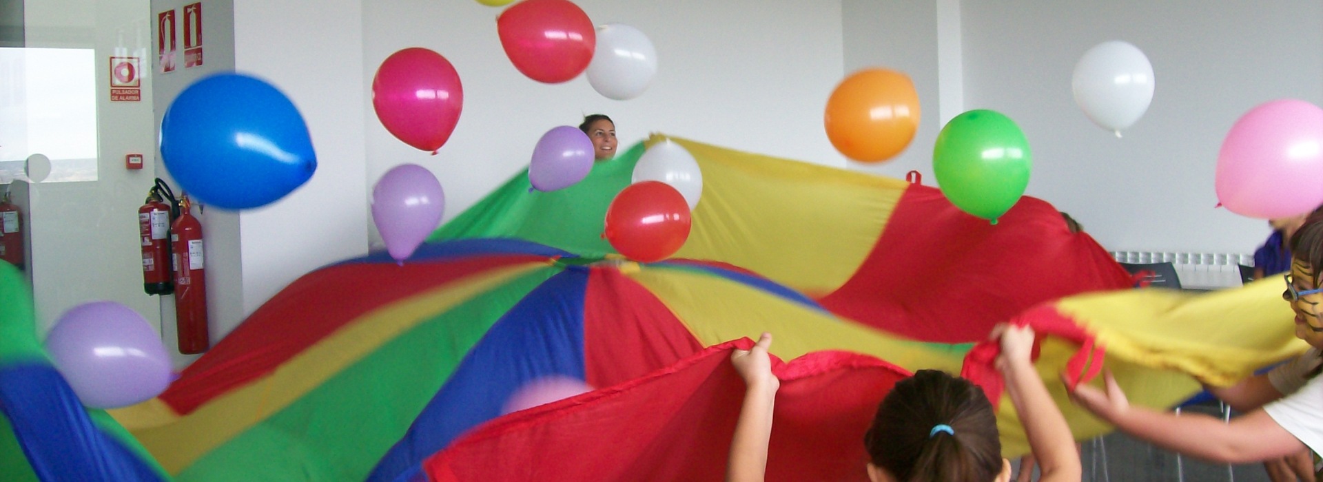 Juegos infantiles en Ribaforada